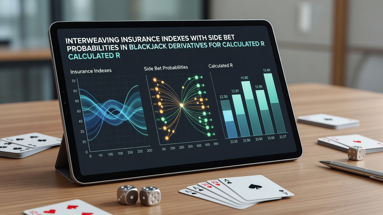 Flowchart illustrating combined bet sizing model for insurance and side wagers in blackjack